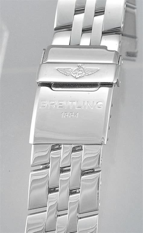 breitling band stainless steel|authentic Breitling watch bands.